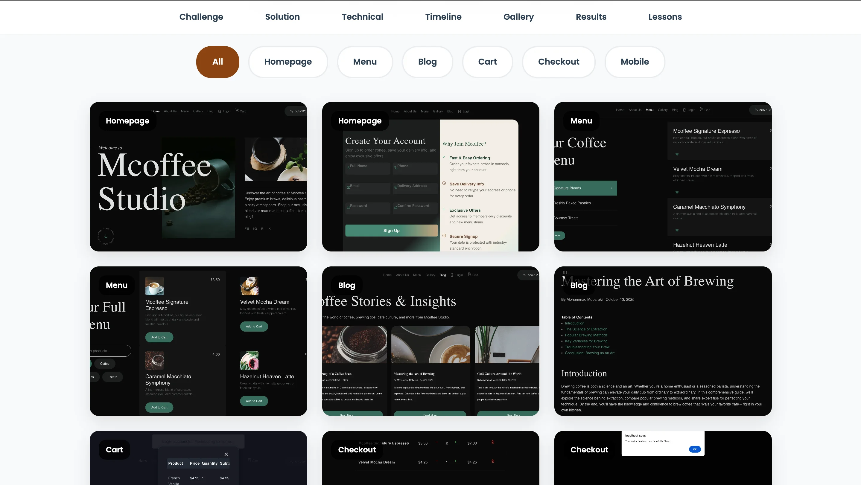 Portfolio Gallery