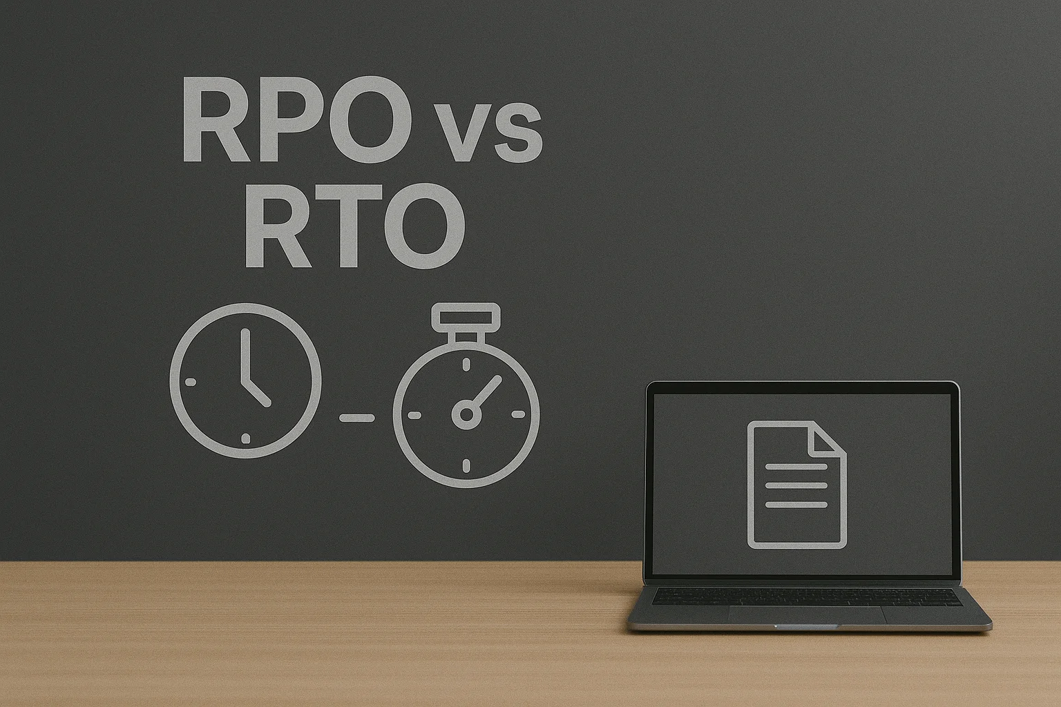 RPO vs RTO Business Continuity Guide